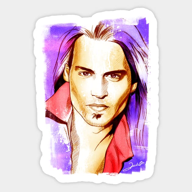 Johnny Depp Sticker by renatodsc